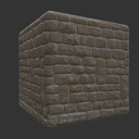 Brick-chipped