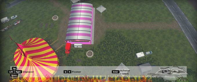 Platzierbare Objekte Autoscooter Landwirtschafts Simulator mod