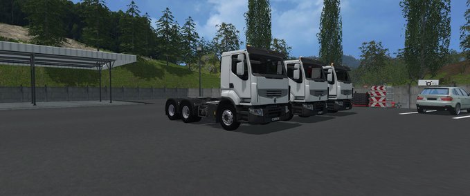 Trucks Pack Renault Lander tracteur Farming Simulator mod