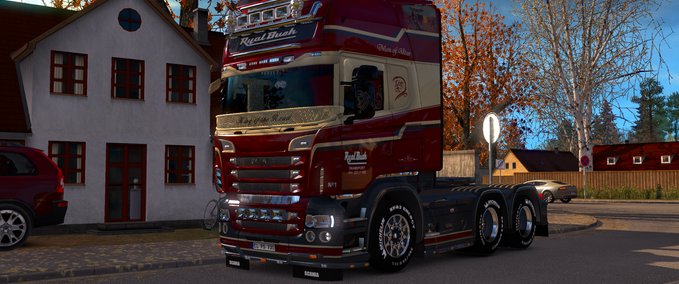 Skins Scania RJL Rual Bush Transport Eurotruck Simulator mod