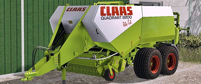 Pressen Claas Quadrant 2200 Roto Cut Landwirtschafts Simulator mod