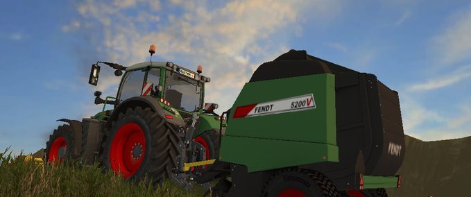 Pressen Fendt V5200 Landwirtschafts Simulator mod