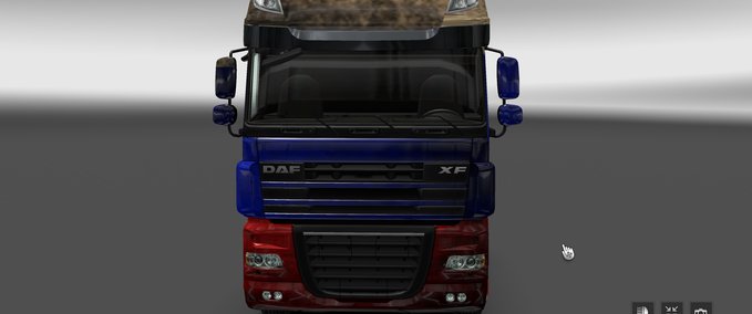 Skins Russian DAF Skin Eurotruck Simulator mod