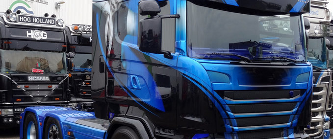 Skins Scania RJL Nima Transport Eurotruck Simulator mod