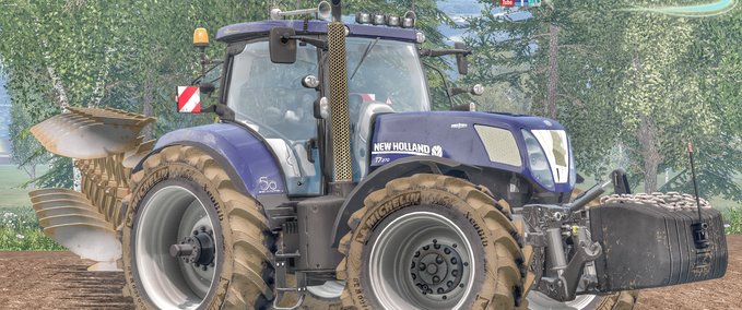 New Holland New Holland T7 Series T7.220 / 250/270 Wheelshader Landwirtschafts Simulator mod
