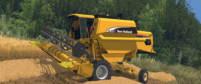 New Holland AL Pack - Autoleveling Combines Mod Image