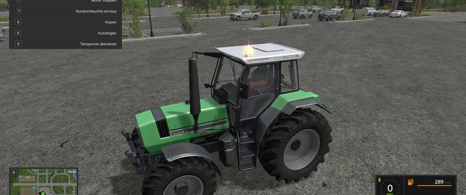 Deutz Fahr Deutz AgroStar661 mit Rundumleuchte Landwirtschafts Simulator mod