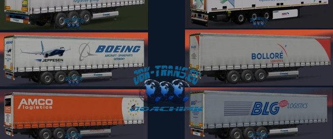 Standalone-Trailer JBK-Trailerpack 11-2016 Eurotruck Simulator mod