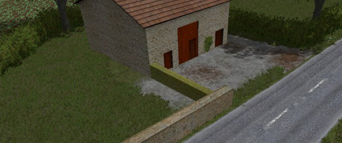 Objekte FS 15 Mur plus Hecke Landwirtschafts Simulator mod