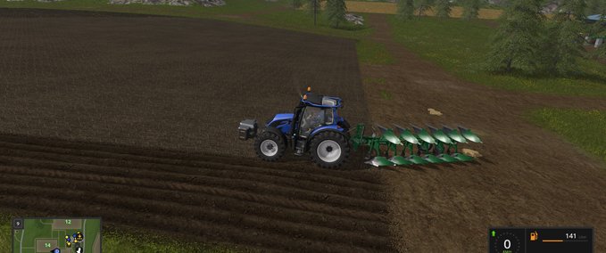 Pflüge Cayron 200 - Helfer Landwirtschafts Simulator mod