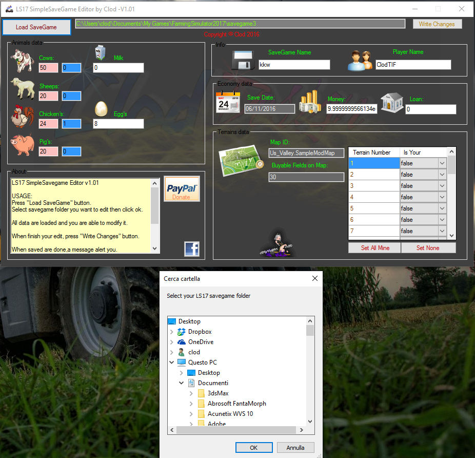 SimpleSaveGame Editor - Thumbnail 1
