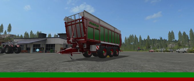 Tridem Joskin Dakkar Rot-Grün Edition Landwirtschafts Simulator mod