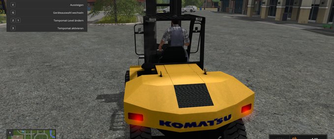 Gabelstapler Komatsu EX 50 Landwirtschafts Simulator mod