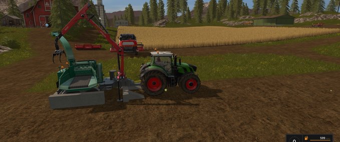 Platzierbare Objekte chipper dock Landwirtschafts Simulator mod