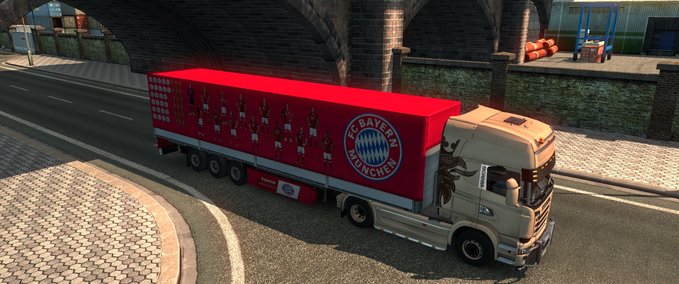 Trailer FC Bayern München - Trailer Eurotruck Simulator mod