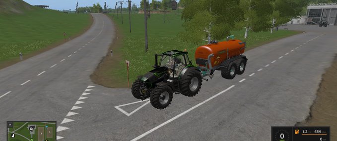 Deutz Fahr Deutz Serie 7 Turbo Landwirtschafts Simulator mod