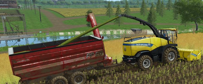 AugerWagon for Woodchips & Chaff Mod Image