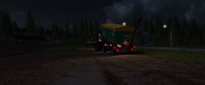 Überladewagen Kroeger Overload  Landwirtschafts Simulator mod