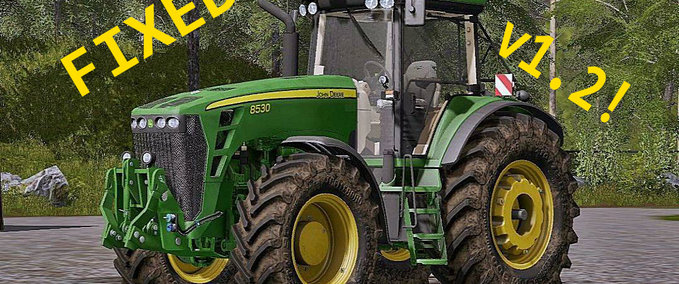 8000er John Deere 8530 ( FIXED!) Landwirtschafts Simulator mod