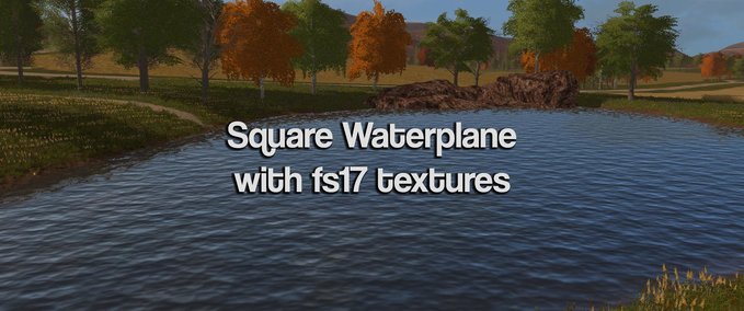 Objekte Square Waterplane Landwirtschafts Simulator mod