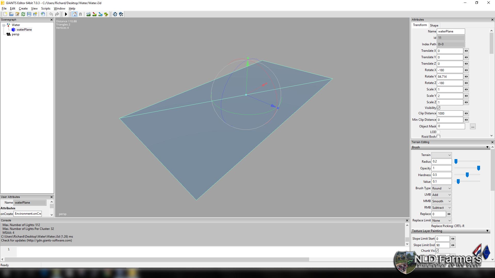 Square Waterplane - Thumbnail 1
