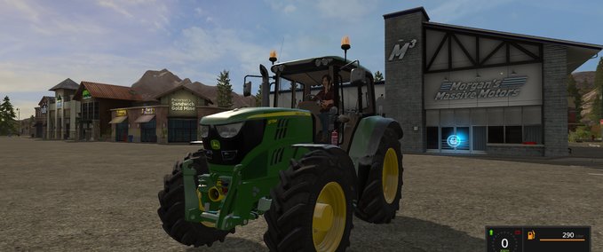 6000er John Deere 6115M Landwirtschafts Simulator mod
