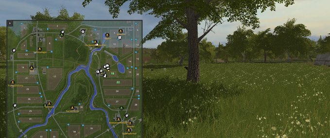 Maps Umgebaute Sosnovka Map   Landwirtschafts Simulator mod