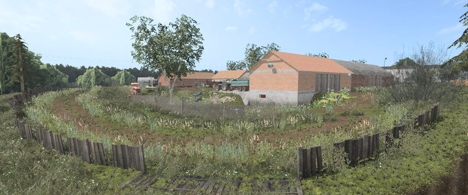 Maps Gilus kaimas / Deep Village  Landwirtschafts Simulator mod