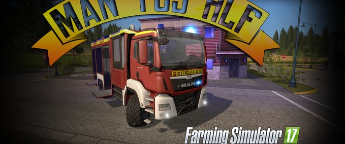 Feuerwehr MAN TGS HLF Landwirtschafts Simulator mod