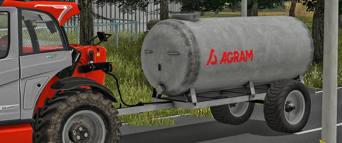 Auflieger Agram Water Tank 5000 Landwirtschafts Simulator mod