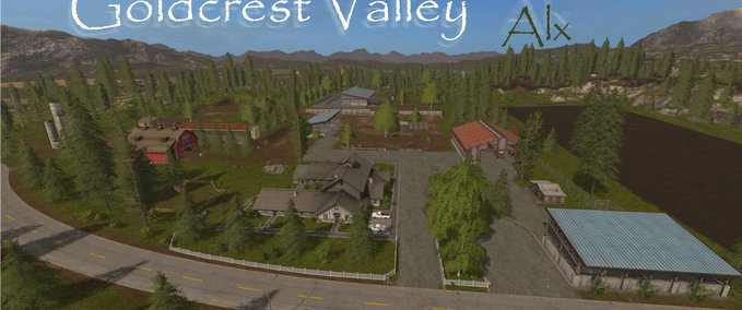 Standard Map erw. Goldcrest Valley Alx Landwirtschafts Simulator mod