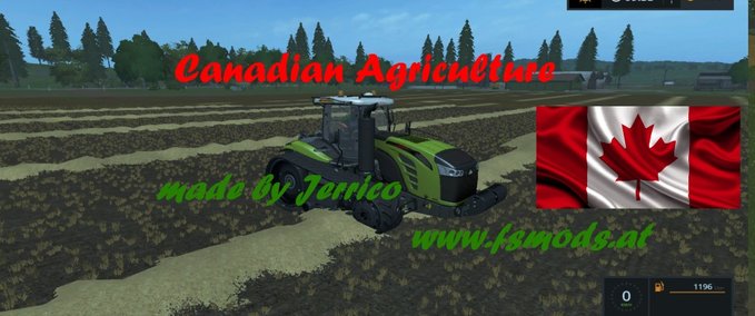 Maps Canadian Agriculture map Landwirtschafts Simulator mod