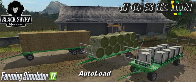 Pack Joskin Wago BaleTrailer AUTOLOAD Mod Image