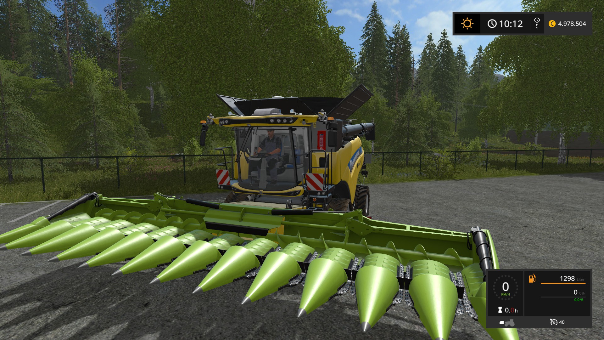 New Holland corn head 980 CF 12 for CR10.90 with color selection - Thumbnail 1