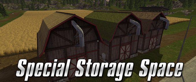 Platzierbare Objekte Special Storage Space Landwirtschafts Simulator mod