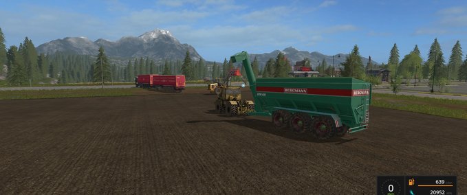 Überladewagen Bergmann GTW 430/2 Landwirtschafts Simulator mod