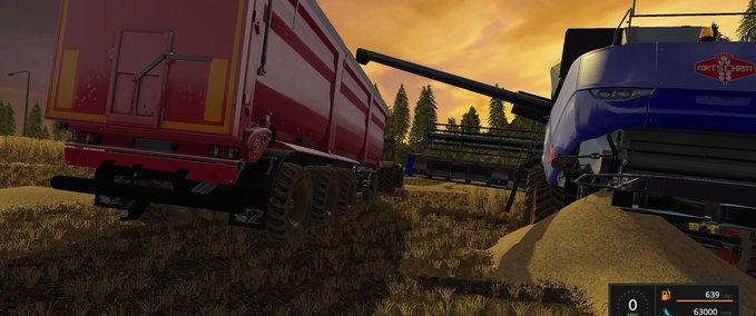 Auflieger Bandit SB 30/1220 Landwirtschafts Simulator mod