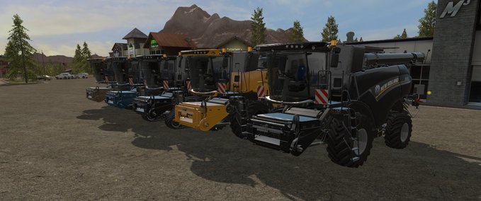 New Holland CR10.90 paint and chassis choice Mod Image