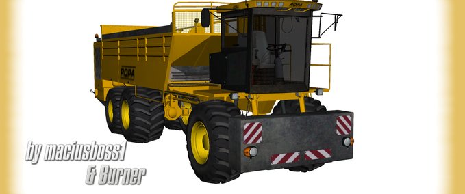 Tools Ropa Euro Tiger Uberlader  Landwirtschafts Simulator mod