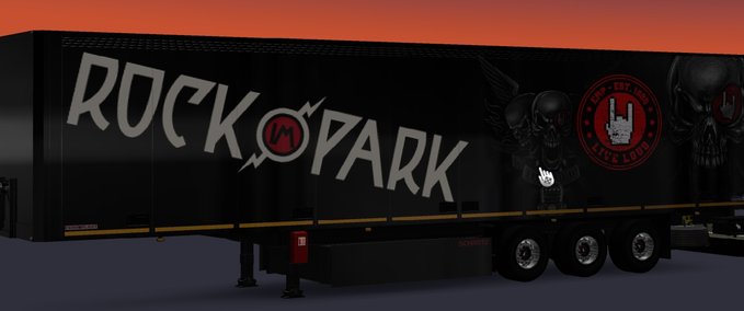 Trailer Rock im Park Trailer Eurotruck Simulator mod