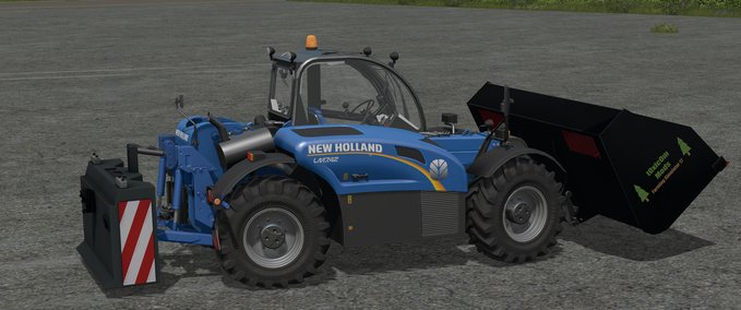 Frontlader New Holland LM 742 mit Heckhydraulik Landwirtschafts Simulator mod