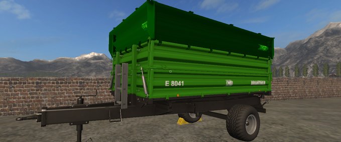 Sonstige Anhänger BrantnerE8041 Landwirtschafts Simulator mod