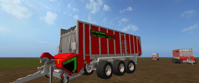 Ladewagen StrautmannTeraVitesse5201 Landwirtschafts Simulator mod