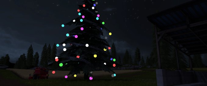 Platzierbare Objekte Platzierbarer Weihnachtsbaum Landwirtschafts Simulator mod