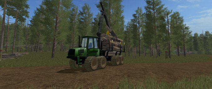 Sonstige Selbstfahrer FS1485 Forwarder mit Autoload Landwirtschafts Simulator mod