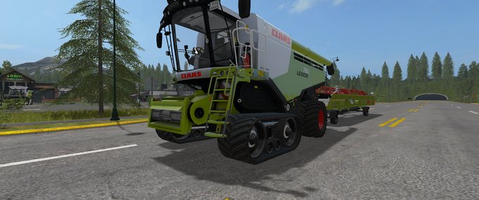 Lexion Lexion 780 TT, Standard und Breitreifen Landwirtschafts Simulator mod