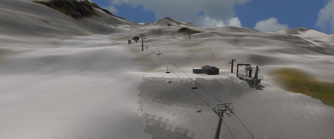 neue Maps Disentis3000 - Die Map Skiregion Simulator mod