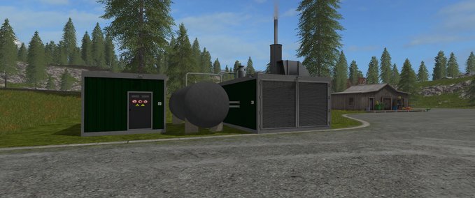 Platzierbare Objekte Biogas Hofanlage Landwirtschafts Simulator mod