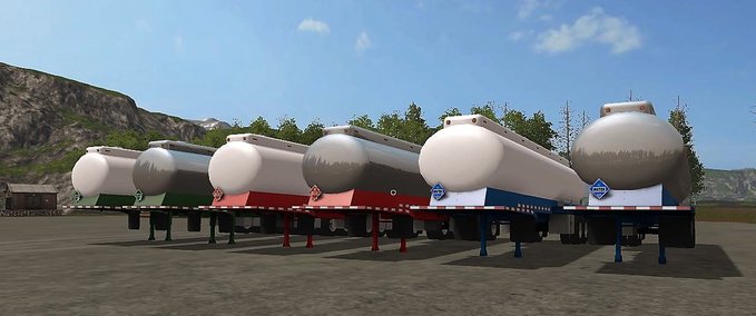 Auflieger American Tankers Landwirtschafts Simulator mod