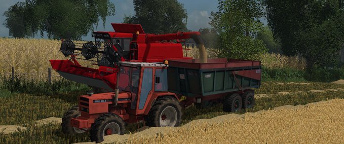 Auflieger Anhänger Lyonnet Turbo 12 Landwirtschafts Simulator mod